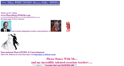 Desktop Screenshot of pleasedancewithme.com